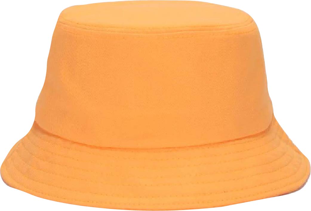 "FLIP THE BIRD" BUCKET HAT in ORANGE